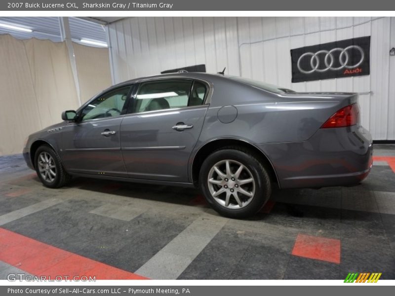 Sharkskin Gray / Titanium Gray 2007 Buick Lucerne CXL