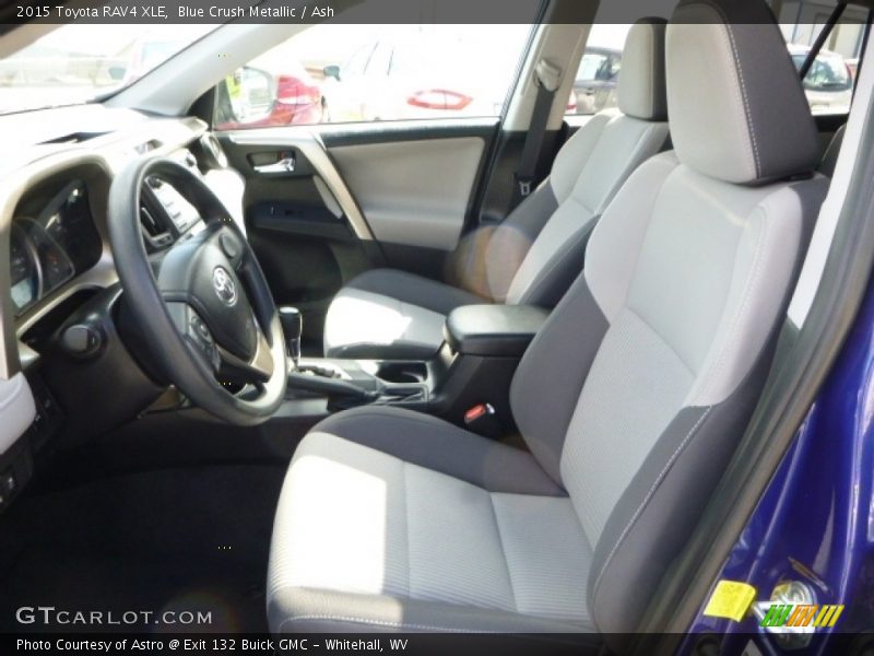Blue Crush Metallic / Ash 2015 Toyota RAV4 XLE