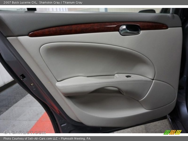 Sharkskin Gray / Titanium Gray 2007 Buick Lucerne CXL