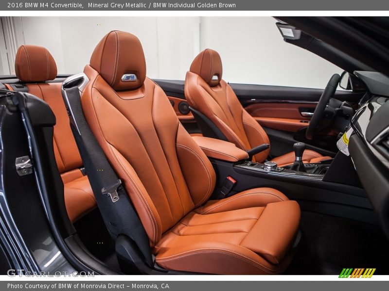 Front Seat of 2016 M4 Convertible
