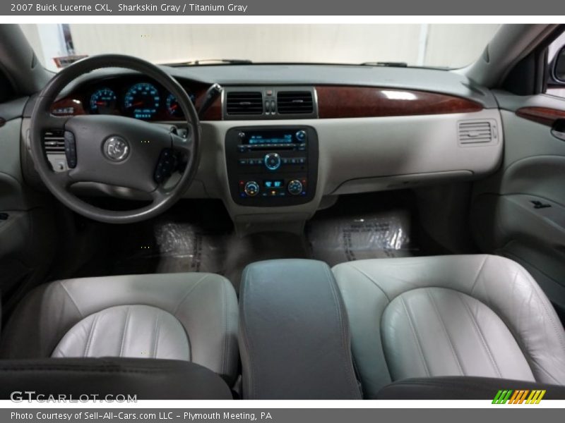 Sharkskin Gray / Titanium Gray 2007 Buick Lucerne CXL