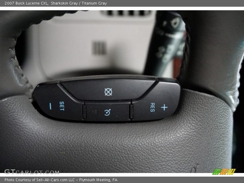 Sharkskin Gray / Titanium Gray 2007 Buick Lucerne CXL