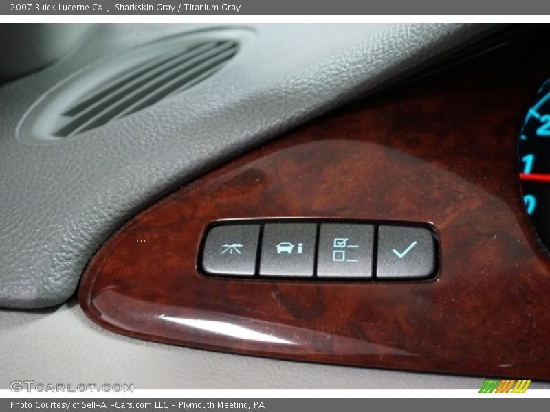 Sharkskin Gray / Titanium Gray 2007 Buick Lucerne CXL