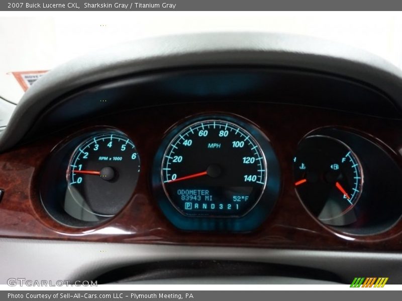 Sharkskin Gray / Titanium Gray 2007 Buick Lucerne CXL