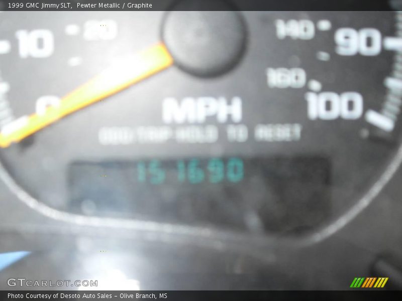 Pewter Metallic / Graphite 1999 GMC Jimmy SLT