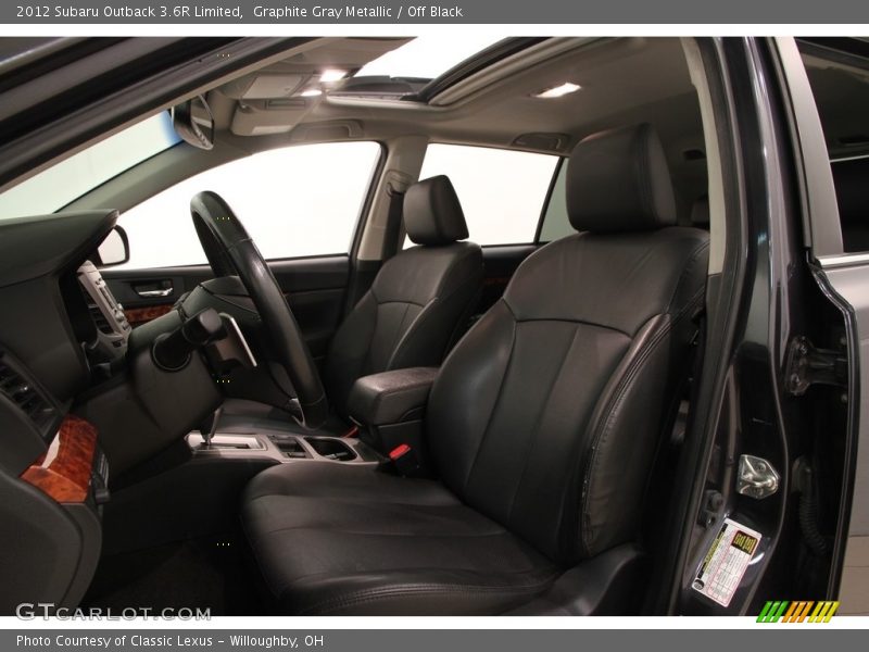  2012 Outback 3.6R Limited Off Black Interior