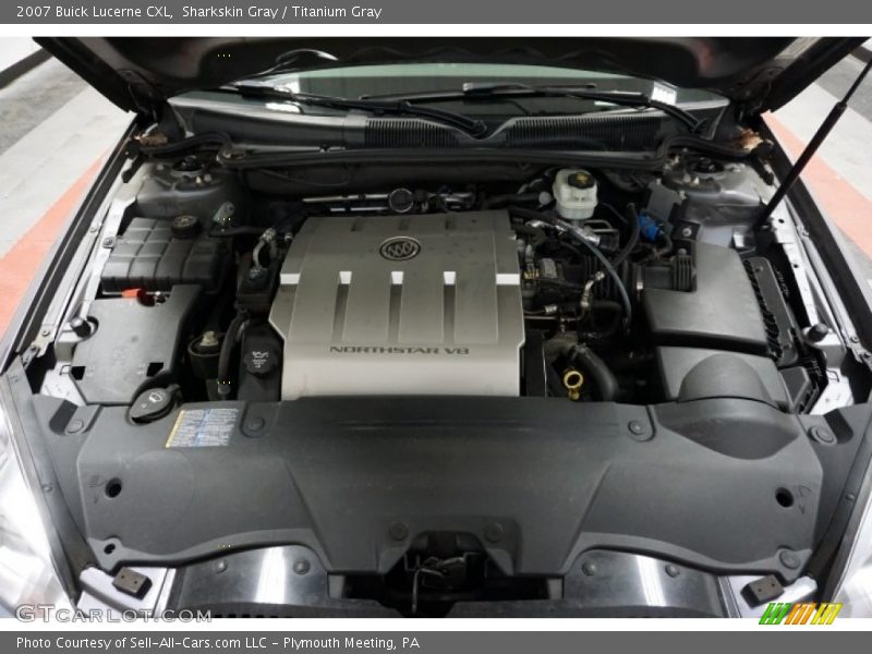 Sharkskin Gray / Titanium Gray 2007 Buick Lucerne CXL