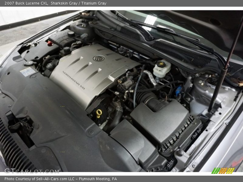 Sharkskin Gray / Titanium Gray 2007 Buick Lucerne CXL
