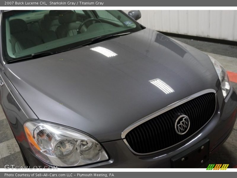 Sharkskin Gray / Titanium Gray 2007 Buick Lucerne CXL