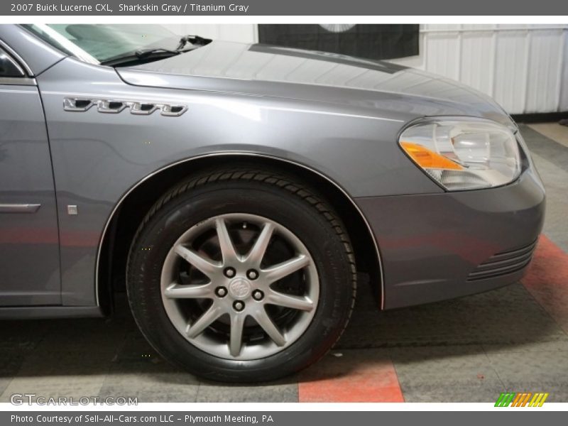 Sharkskin Gray / Titanium Gray 2007 Buick Lucerne CXL