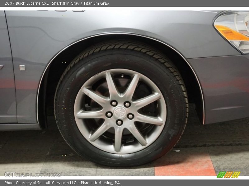 Sharkskin Gray / Titanium Gray 2007 Buick Lucerne CXL