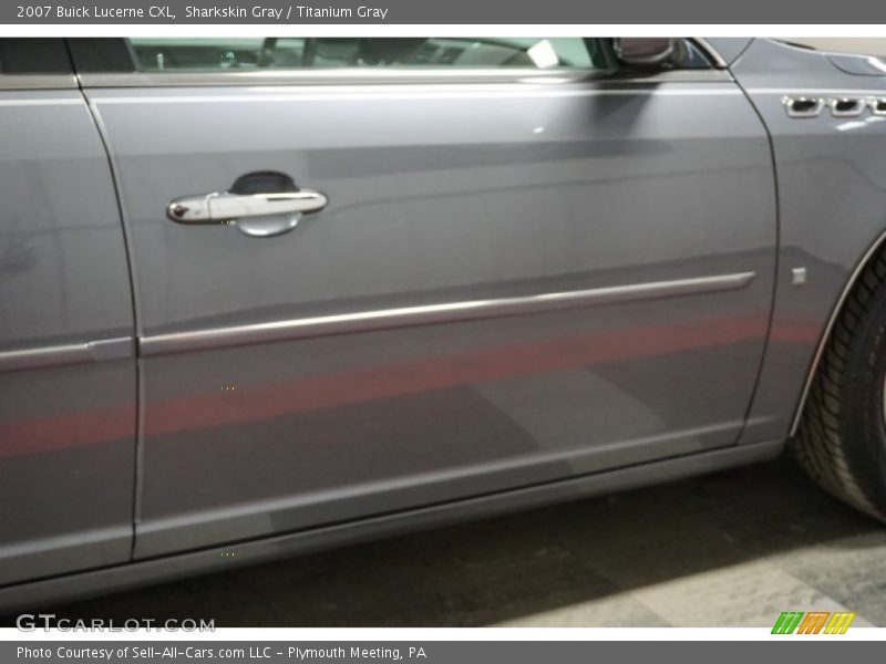 Sharkskin Gray / Titanium Gray 2007 Buick Lucerne CXL