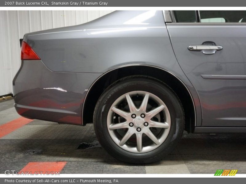 Sharkskin Gray / Titanium Gray 2007 Buick Lucerne CXL