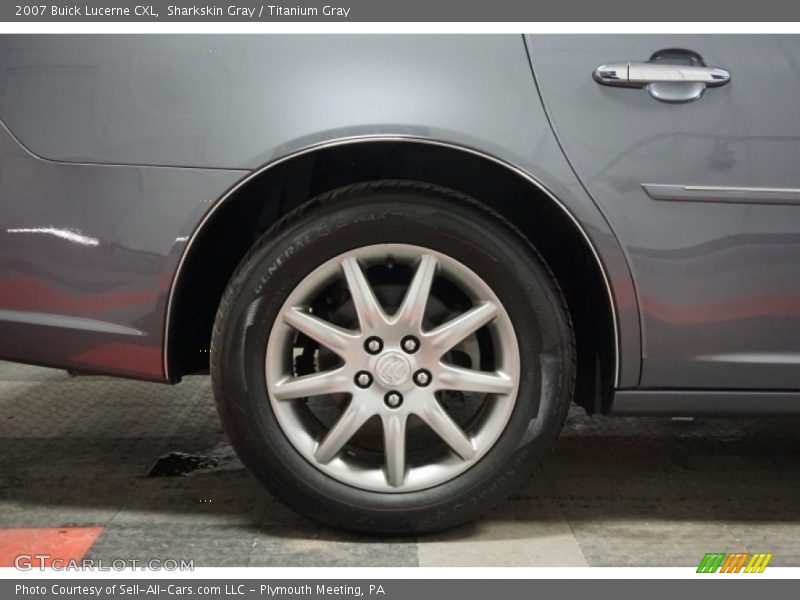 Sharkskin Gray / Titanium Gray 2007 Buick Lucerne CXL