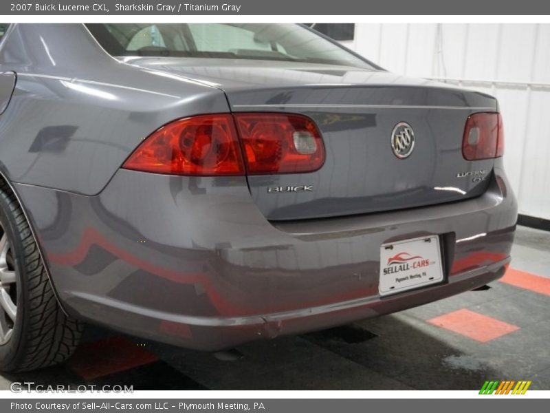 Sharkskin Gray / Titanium Gray 2007 Buick Lucerne CXL