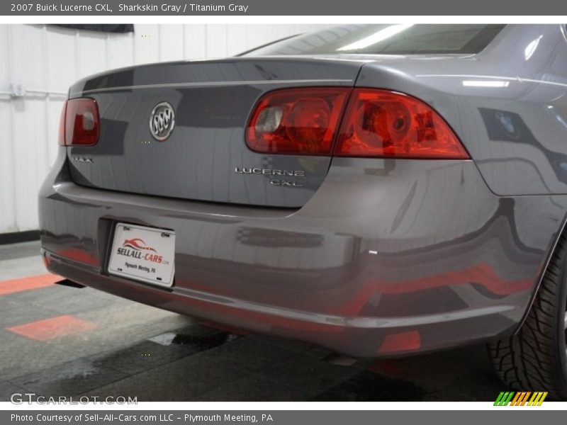Sharkskin Gray / Titanium Gray 2007 Buick Lucerne CXL