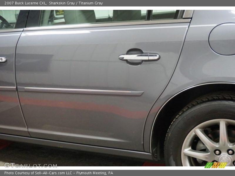 Sharkskin Gray / Titanium Gray 2007 Buick Lucerne CXL