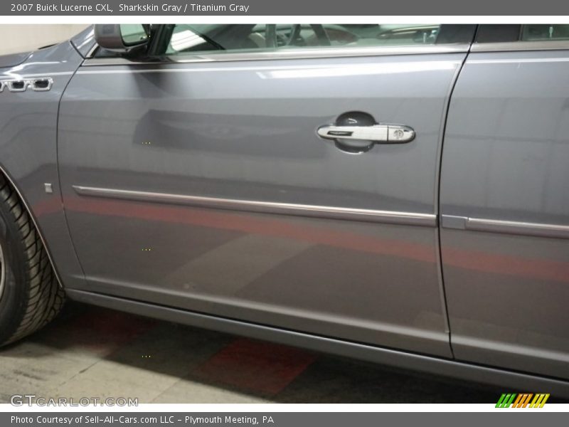 Sharkskin Gray / Titanium Gray 2007 Buick Lucerne CXL