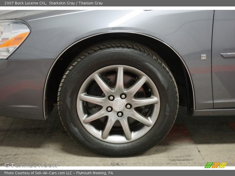 Sharkskin Gray / Titanium Gray 2007 Buick Lucerne CXL