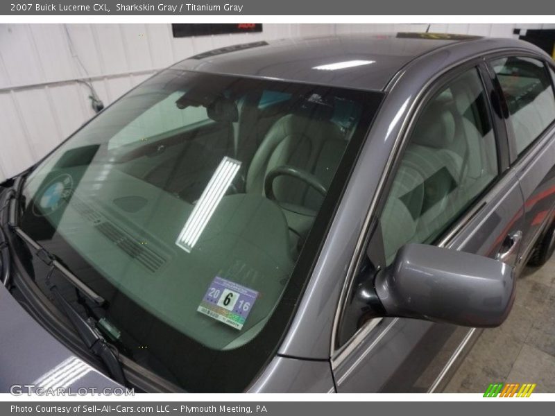 Sharkskin Gray / Titanium Gray 2007 Buick Lucerne CXL