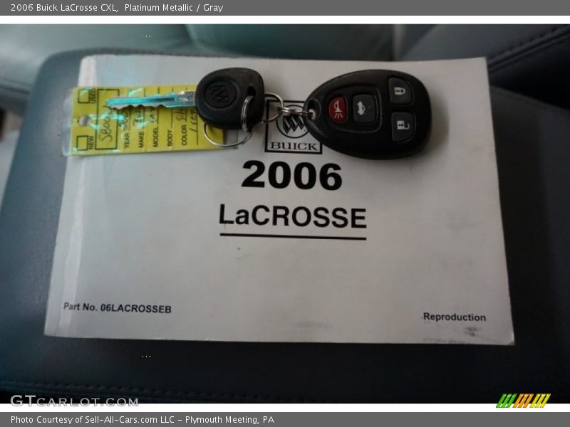 Platinum Metallic / Gray 2006 Buick LaCrosse CXL