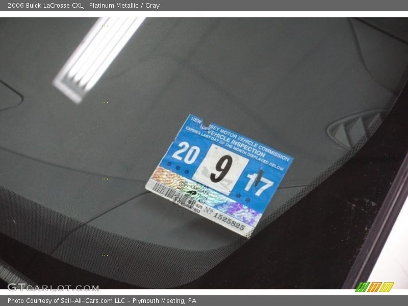 Platinum Metallic / Gray 2006 Buick LaCrosse CXL