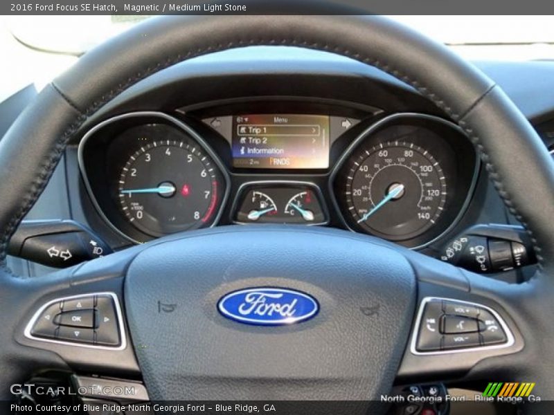 Magnetic / Medium Light Stone 2016 Ford Focus SE Hatch