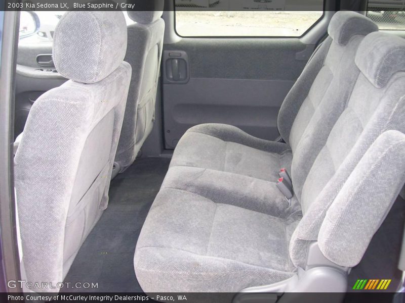 Blue Sapphire / Gray 2003 Kia Sedona LX