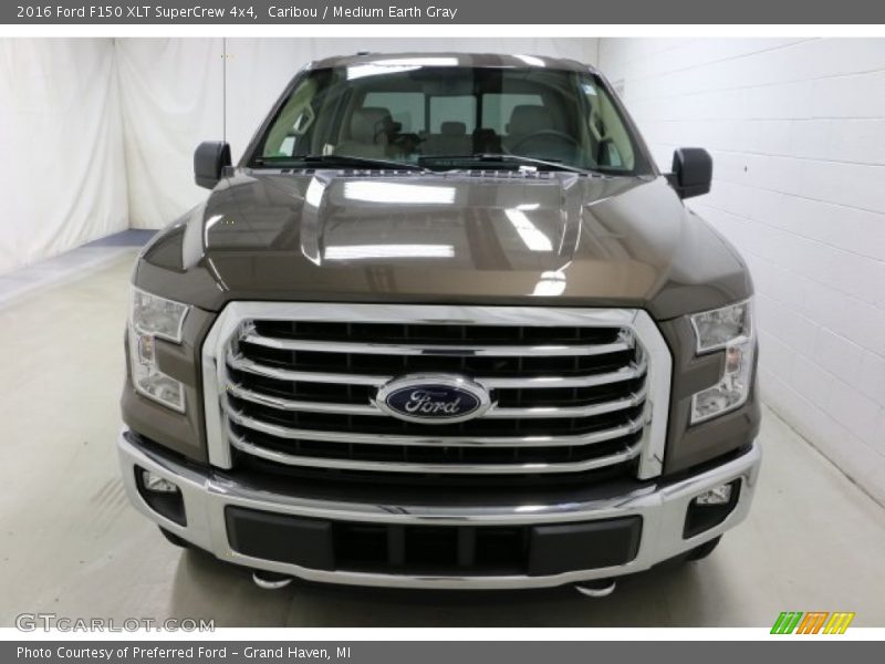 Caribou / Medium Earth Gray 2016 Ford F150 XLT SuperCrew 4x4