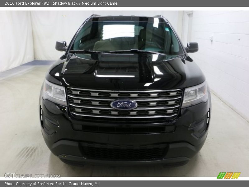 Shadow Black / Medium Light Camel 2016 Ford Explorer FWD