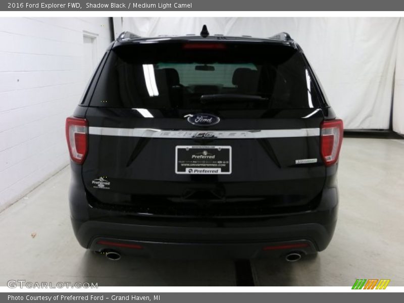 Shadow Black / Medium Light Camel 2016 Ford Explorer FWD