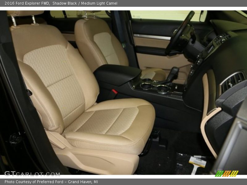 Shadow Black / Medium Light Camel 2016 Ford Explorer FWD