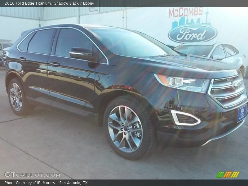 Shadow Black / Ebony 2016 Ford Edge Titanium