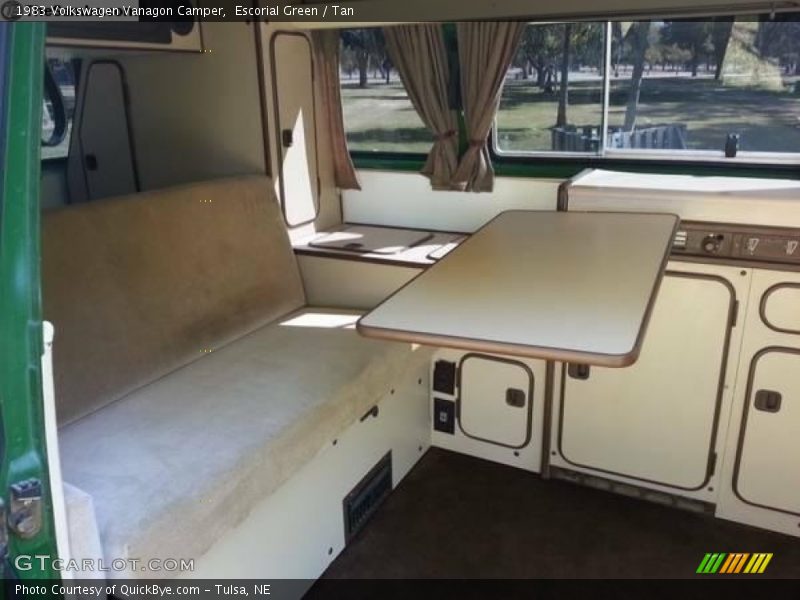  1983 Vanagon Camper Tan Interior