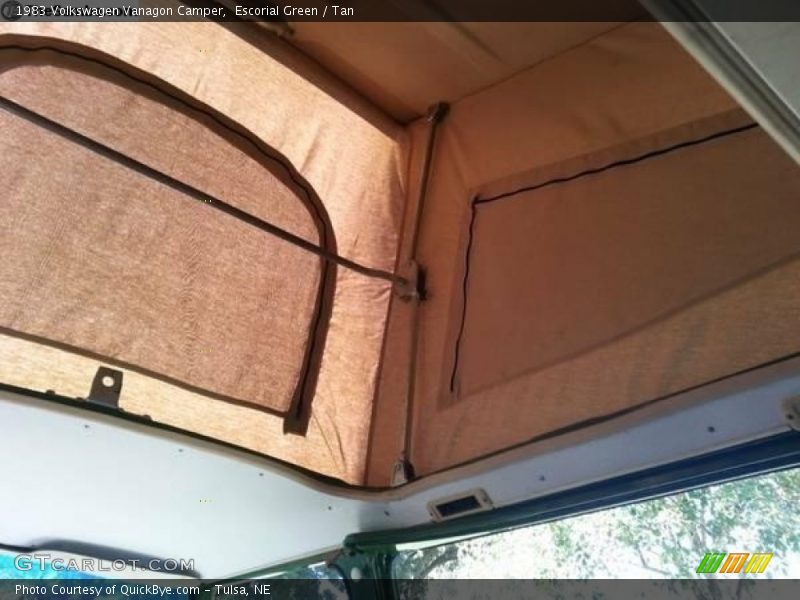 Escorial Green / Tan 1983 Volkswagen Vanagon Camper