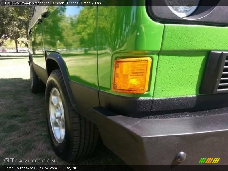 Escorial Green / Tan 1983 Volkswagen Vanagon Camper