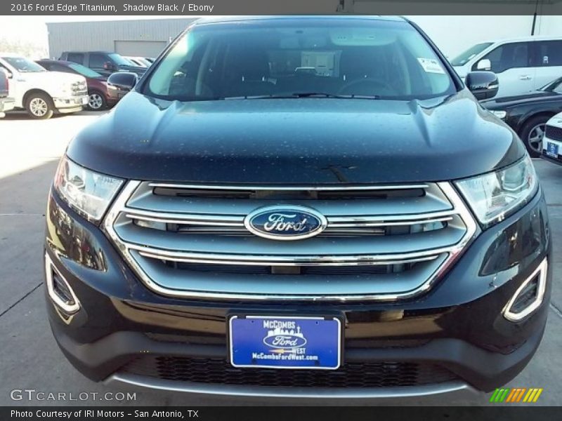 Shadow Black / Ebony 2016 Ford Edge Titanium