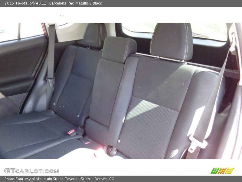 Barcelona Red Metallic / Black 2015 Toyota RAV4 XLE