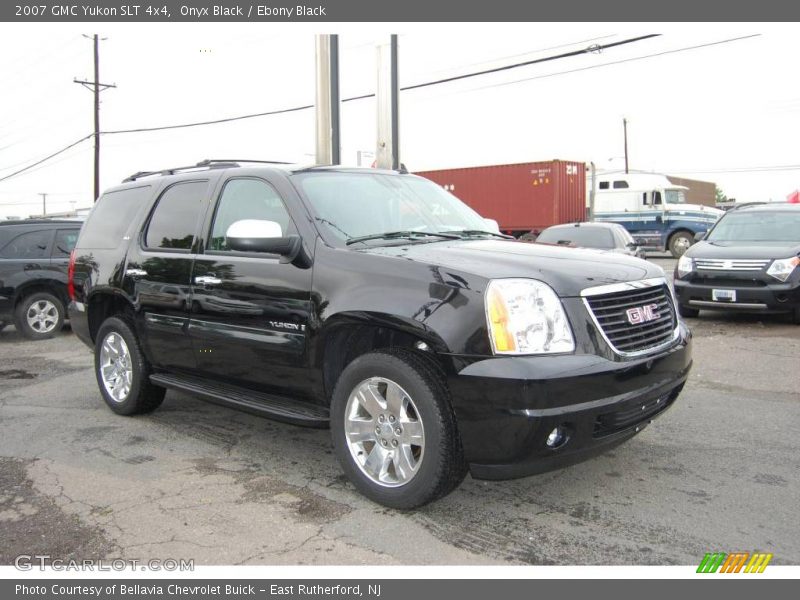 Onyx Black / Ebony Black 2007 GMC Yukon SLT 4x4