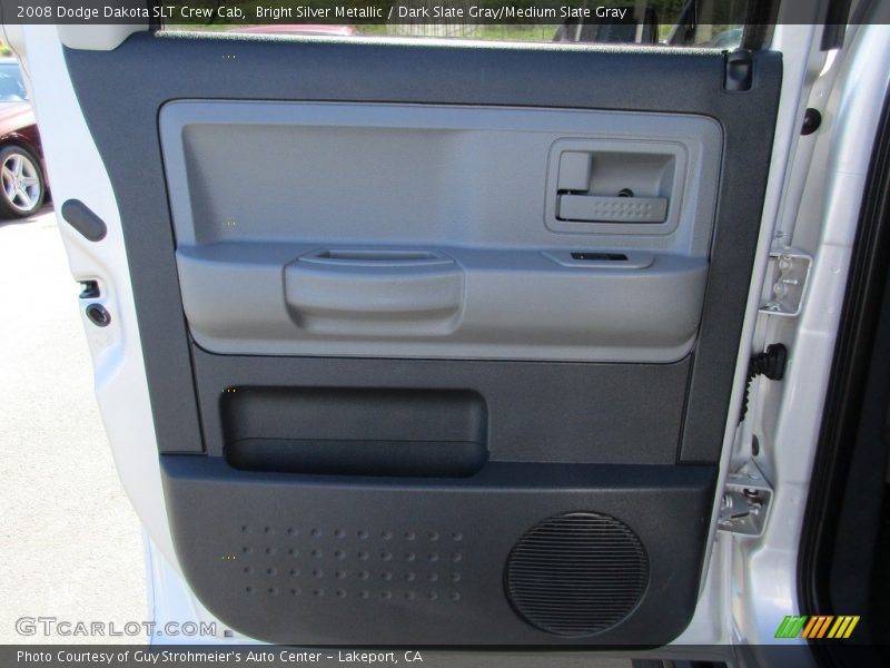 Bright Silver Metallic / Dark Slate Gray/Medium Slate Gray 2008 Dodge Dakota SLT Crew Cab