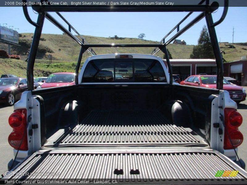 Bright Silver Metallic / Dark Slate Gray/Medium Slate Gray 2008 Dodge Dakota SLT Crew Cab