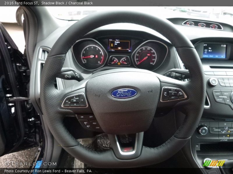 Shadow Black / Charcoal Black 2016 Ford Focus ST