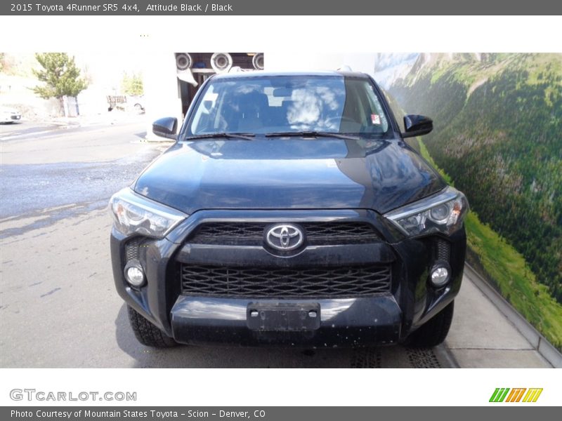 Attitude Black / Black 2015 Toyota 4Runner SR5 4x4