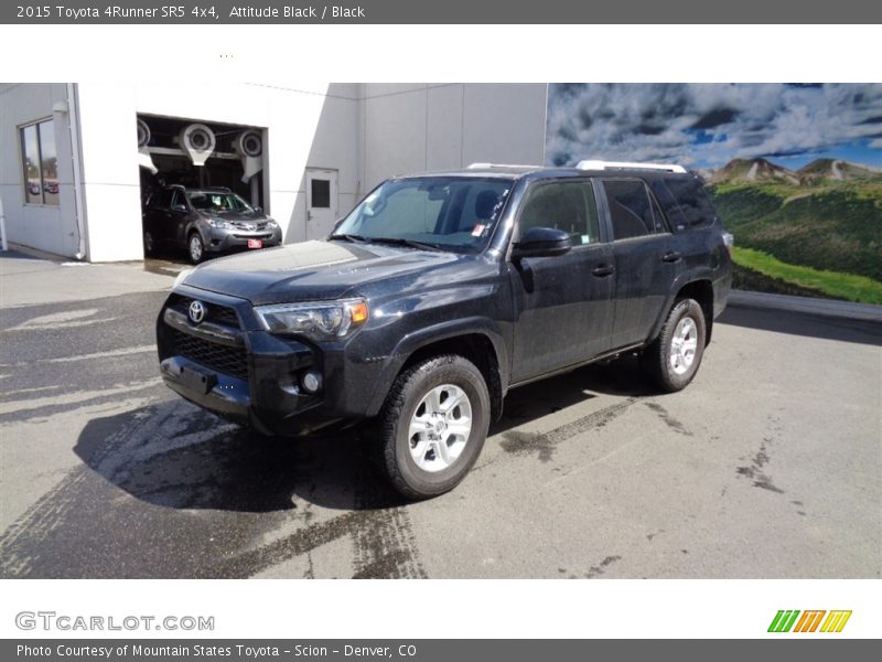 Attitude Black / Black 2015 Toyota 4Runner SR5 4x4