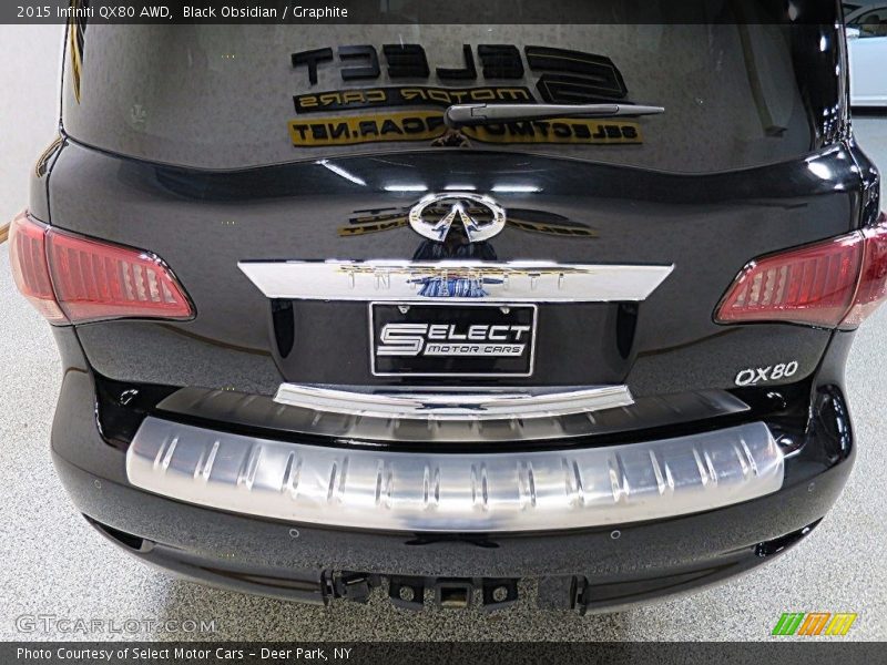 Black Obsidian / Graphite 2015 Infiniti QX80 AWD
