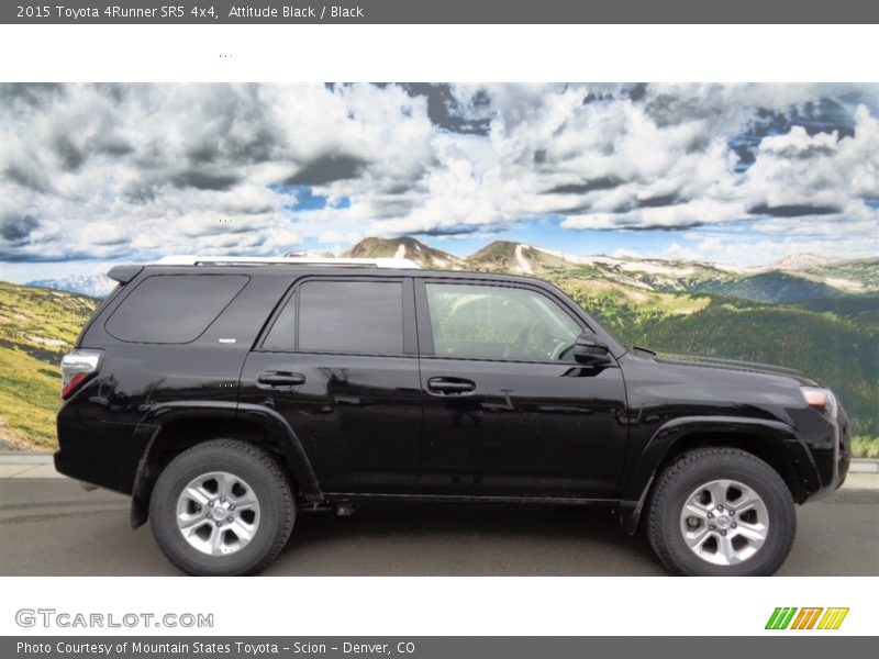 Attitude Black / Black 2015 Toyota 4Runner SR5 4x4