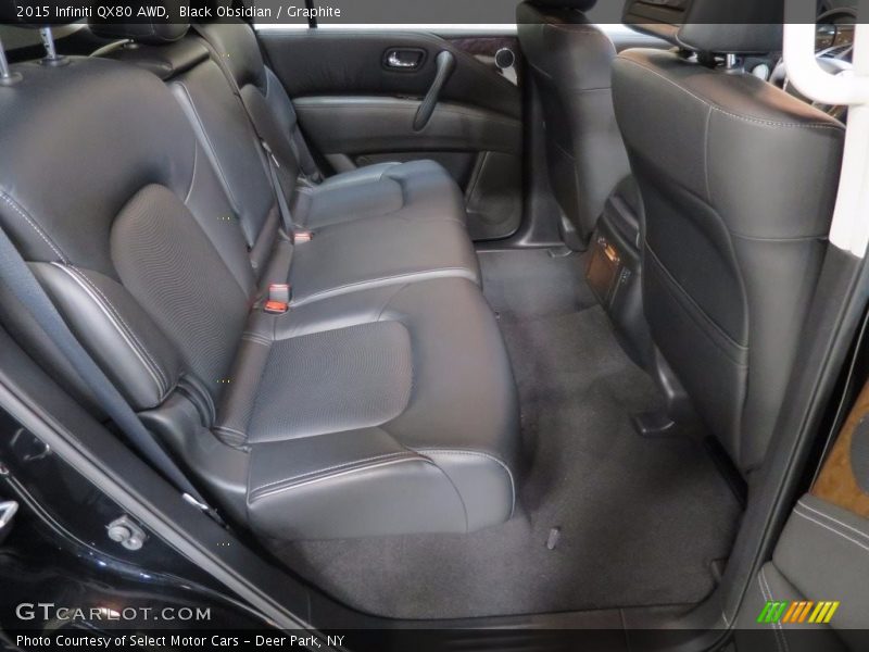 Black Obsidian / Graphite 2015 Infiniti QX80 AWD