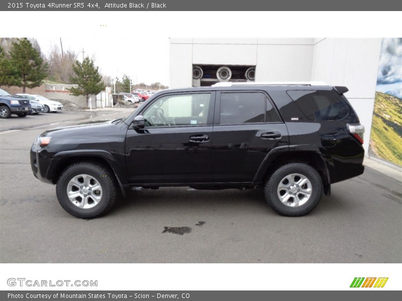 Attitude Black / Black 2015 Toyota 4Runner SR5 4x4