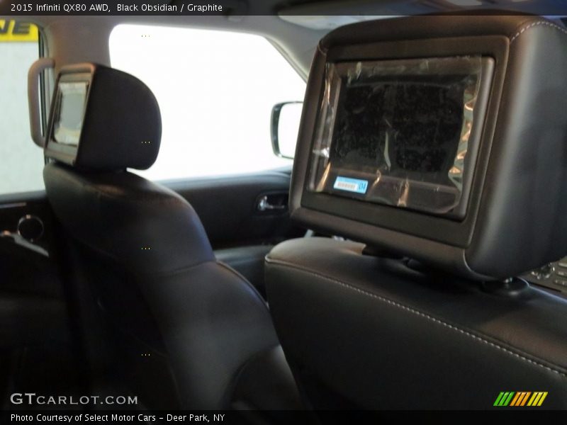 Black Obsidian / Graphite 2015 Infiniti QX80 AWD