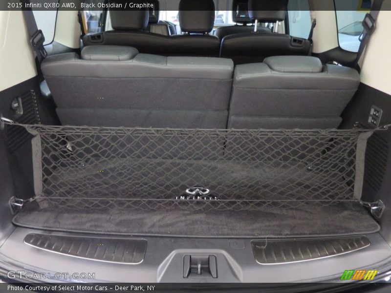Black Obsidian / Graphite 2015 Infiniti QX80 AWD